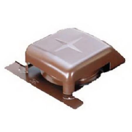 Air Vent RVG40080 8 In. Slant Galvanized Roof Vent - Brown